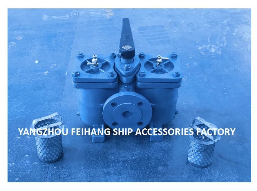 Китай AS40 Cb/T425 Дуплексный фильтр масла и двойной фильтр масла Поставщик - FeiHang Marine