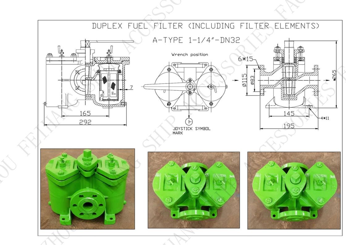 Модель A4032 CB/T425 1-1/4