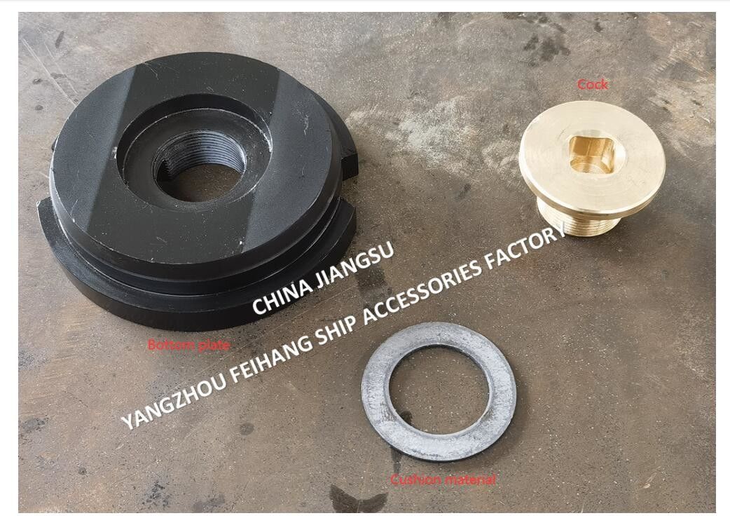 FeiHang BW52-45H Морские нижние розетки Вставка Диаметр 52 мм Нижняя пластина H-45mm Латунь Нижняя розетка Для нефтяного бака