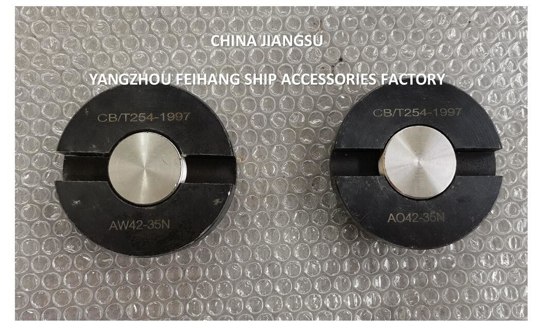 FeiHang BW52-45H Морские нижние розетки Вставка Диаметр 52 мм Нижняя пластина H-45mm Латунь Нижняя розетка Для нефтяного бака