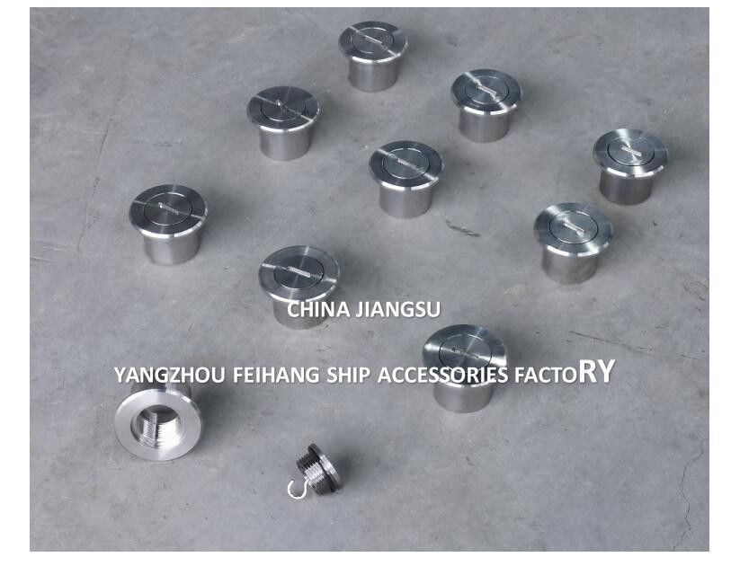 M76*3.0 Размер нитки Нержавеющая сталь прослушивающие трубы голова Модель A65 CB/T3778 с медным материалом