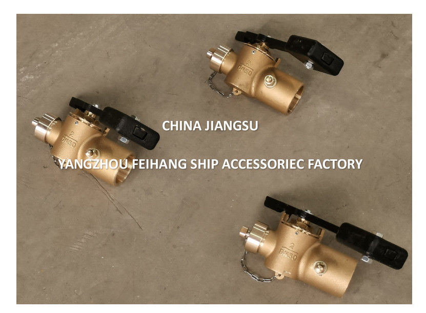 Feihang Model FH50 Cb/T3778-1999 Звуковое петуховое звуковое бронзовое самозамыкающее клапанные концы