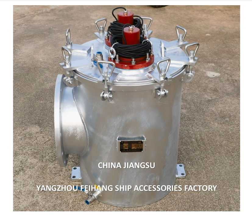 Морские фильтры морской воды Модель BLS300 CB/T497-2012 Станковая корпус из углеродной стали с системой предотвращения морского роста MGPS