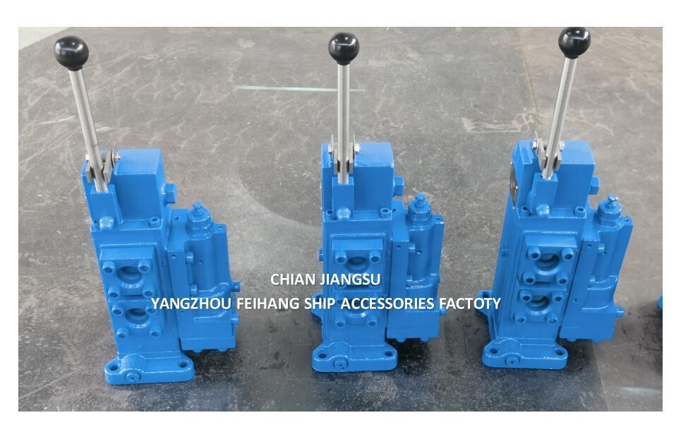 БЛОК УПРАВЛЕНИЯ ЛЕБЕДКОЙ 35SFRE УПРАВЛЯЮЩИЙ КЛАПАН ЯКОРНОЙ ЛЕБЕДКИ РУЧНЫЕ ПРОПОРЦИОНАЛЬНЫЕ РЕГУЛИРУЮЩИЕ КЛАПАНЫ ПОТОКА ДЛЯ СУДОВ МОДЕЛЬ 35SFRE-MO40-H3