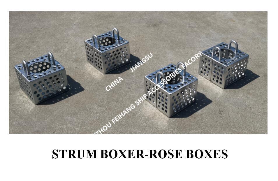JIS F7206 SUCTION-ROSE BOX STRAINERS & STRUM ROSE BOX STRAINER из углеродистой стали, оцинкованной горячим оцинкованием