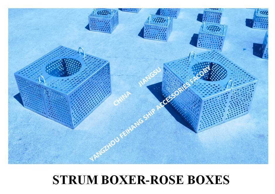 JIS F7206 SUCTION-ROSE BOX STRAINERS & STRUM ROSE BOX STRAINER из углеродистой стали, оцинкованной горячим оцинкованием