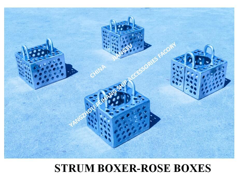 JIS F7206 SUCTION-ROSE BOX STRAINERS & STRUM ROSE BOX STRAINER из углеродистой стали, оцинкованной горячим оцинкованием