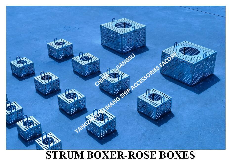 JIS F7206 SUCTION-ROSE BOX STRAINERS & STRUM ROSE BOX STRAINER из углеродистой стали, оцинкованной горячим оцинкованием