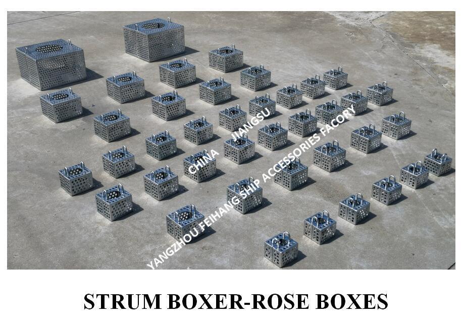 JIS F7206 SUCTION-ROSE BOX STRAINERS & STRUM ROSE BOX STRAINER из углеродистой стали, оцинкованной горячим оцинкованием
