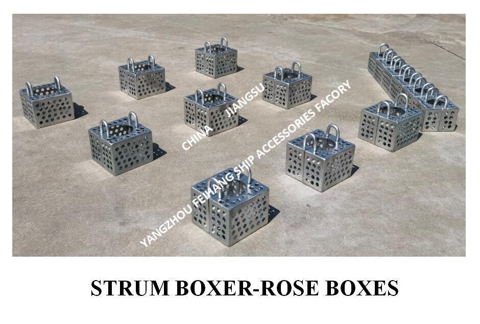 JIS F7206 SUCTION-ROSE BOX STRAINERS & STRUM ROSE BOX STRAINER из углеродистой стали, оцинкованной горячим оцинкованием