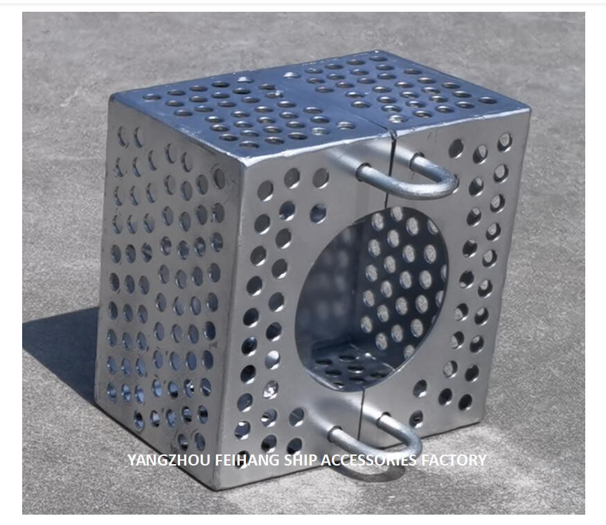 JIS F7206 SUCTION-ROSE BOX STRAINERS & STRUM ROSE BOX STRAINER из углеродистой стали, оцинкованной горячим оцинкованием