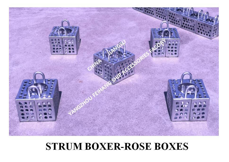 JIS F7206 SUCTION-ROSE BOX STRAINERS & STRUM ROSE BOX STRAINER из углеродистой стали, оцинкованной горячим оцинкованием
