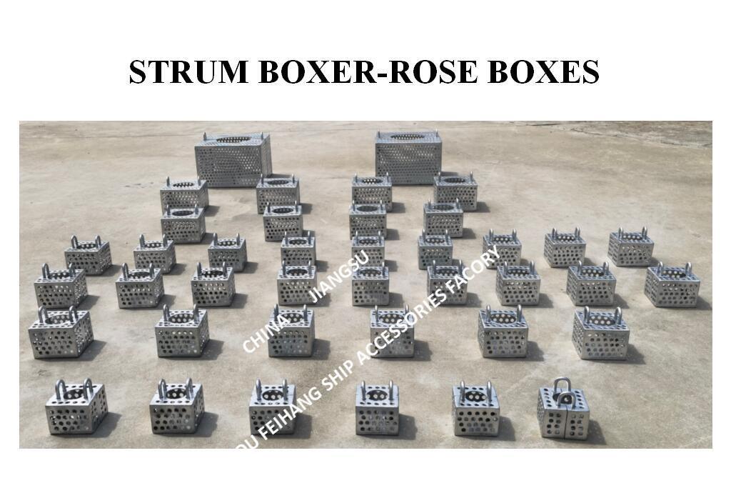 JIS F7206 SUCTION-ROSE BOX STRAINERS & STRUM ROSE BOX STRAINER из углеродистой стали, оцинкованной горячим оцинкованием