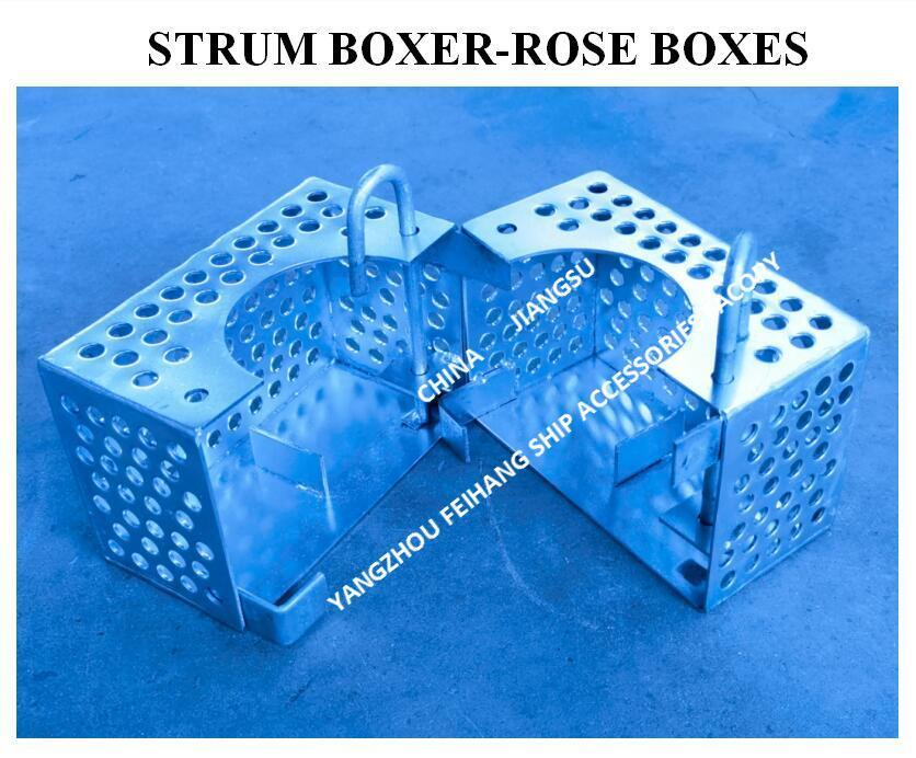 JIS F7206 SUCTION-ROSE BOX STRAINERS & STRUM ROSE BOX STRAINER из углеродистой стали, оцинкованной горячим оцинкованием