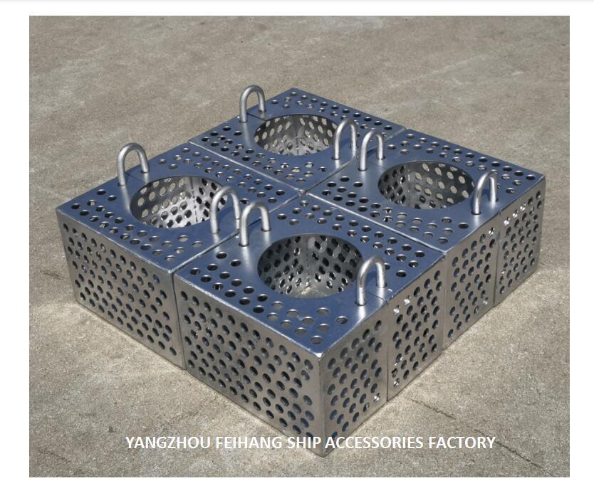 JIS F7206 SUCTION-ROSE BOX STRAINERS & STRUM ROSE BOX STRAINER из углеродистой стали, оцинкованной горячим оцинкованием