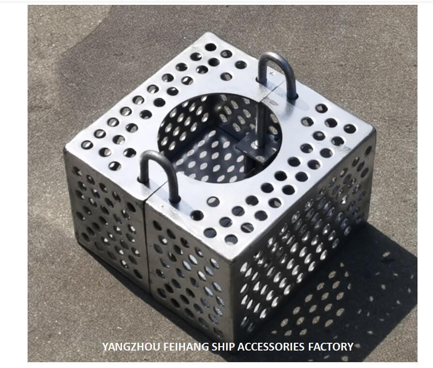 JIS F7206 SUCTION-ROSE BOX STRAINERS & STRUM ROSE BOX STRAINER из углеродистой стали, оцинкованной горячим оцинкованием