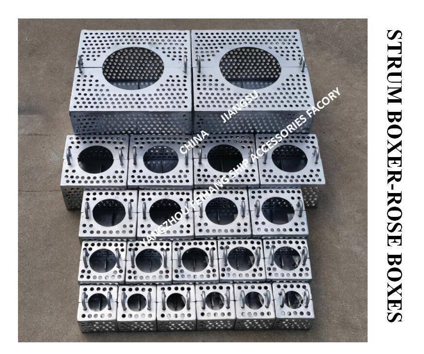JIS F7206 SUCTION-ROSE BOX STRAINERS & STRUM ROSE BOX STRAINER из углеродистой стали, оцинкованной горячим оцинкованием