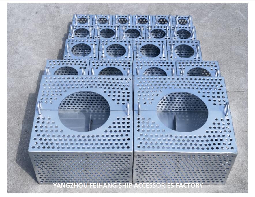 JIS F7206 SUCTION-ROSE BOX STRAINERS & STRUM ROSE BOX STRAINER из углеродистой стали, оцинкованной горячим оцинкованием