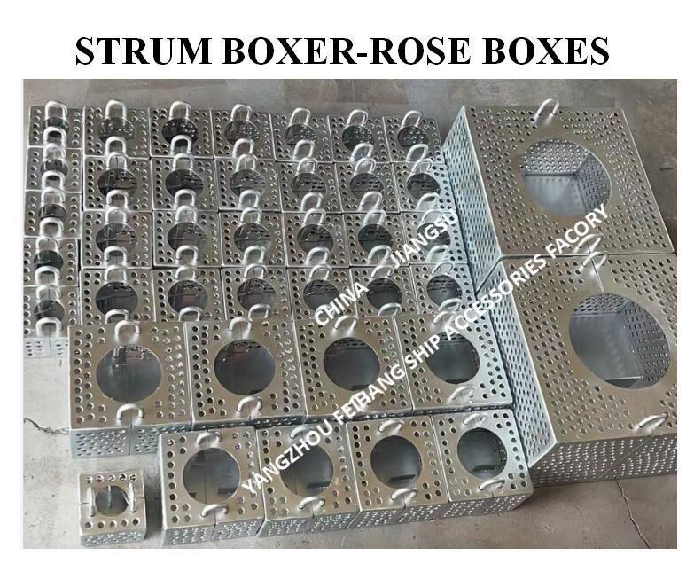 JIS F7206 SUCTION-ROSE BOX STRAINERS & STRUM ROSE BOX STRAINER из углеродистой стали, оцинкованной горячим оцинкованием