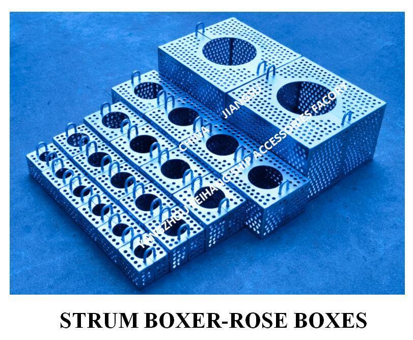 JIS F7206 SUCTION-ROSE BOX STRAINERS & STRUM ROSE BOX STRAINER из углеродистой стали, оцинкованной горячим оцинкованием