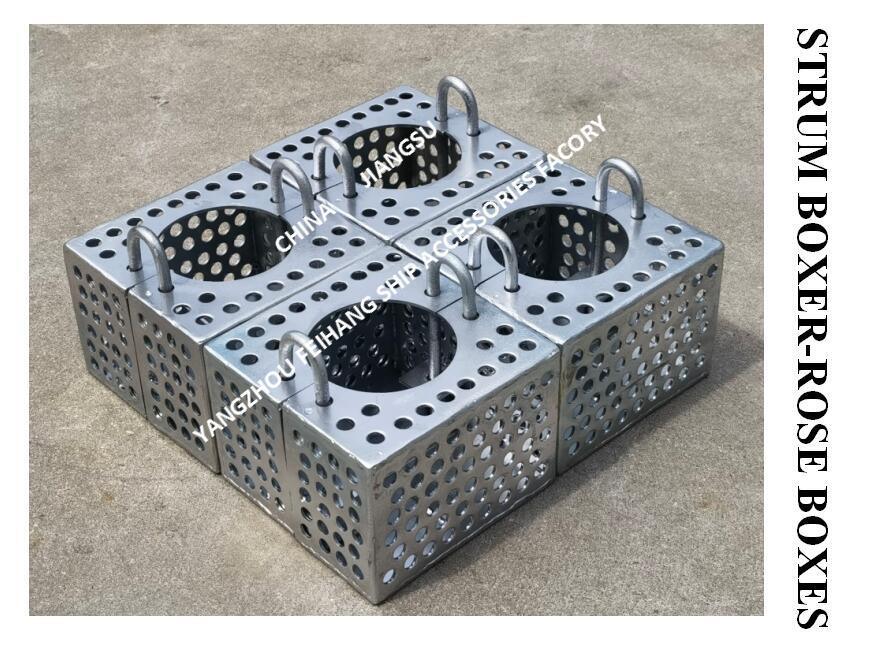 JIS F7206 SUCTION-ROSE BOX STRAINERS & STRUM ROSE BOX STRAINER из углеродистой стали, оцинкованной горячим оцинкованием