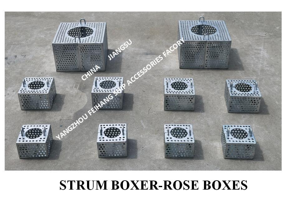 JIS F7206 SUCTION-ROSE BOX STRAINERS & STRUM ROSE BOX STRAINER из углеродистой стали, оцинкованной горячим оцинкованием