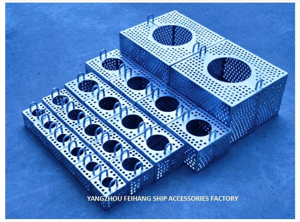 JIS F7206 SUCTION-ROSE BOX STRAINERS & STRUM ROSE BOX STRAINER из углеродистой стали, оцинкованной горячим оцинкованием