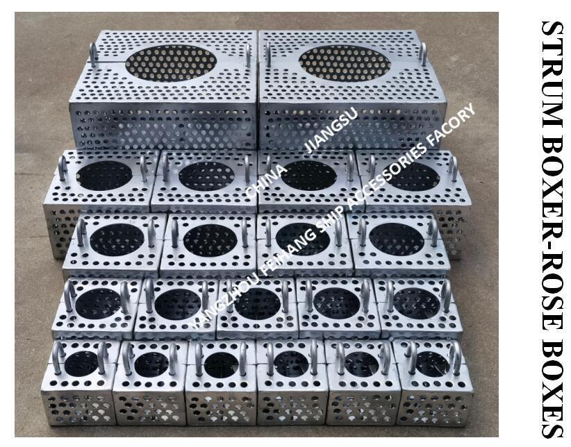 JIS F7206 SUCTION-ROSE BOX STRAINERS & STRUM ROSE BOX STRAINER из углеродистой стали, оцинкованной горячим оцинкованием